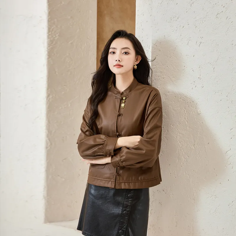 SMEN Cropped Coats Women's-12
