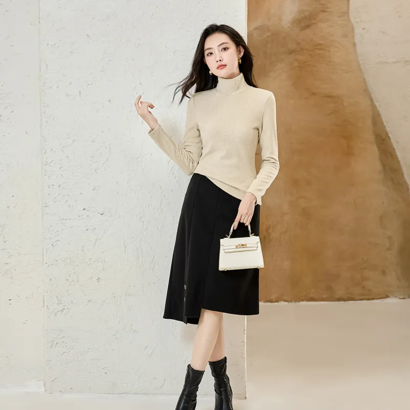 SMEN T Shirts Women's Apricot-5