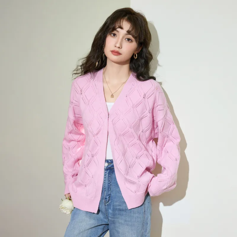 SMEN Knitwear Women's Pink-1