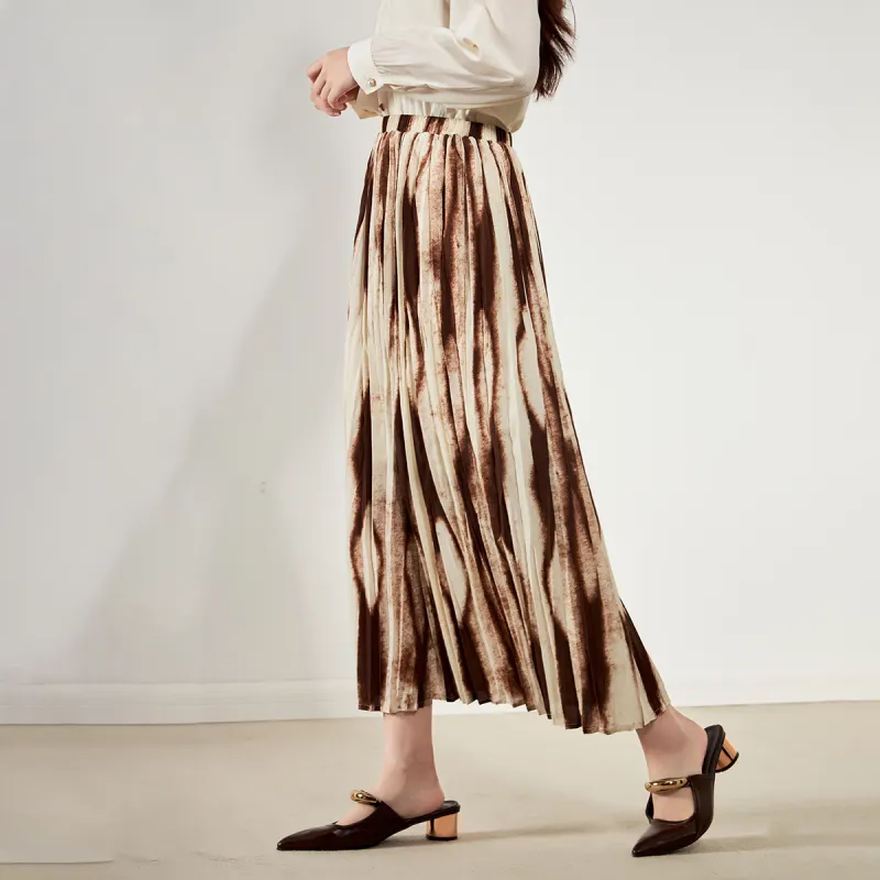 SMEN Casual Long Skirts Women's-17