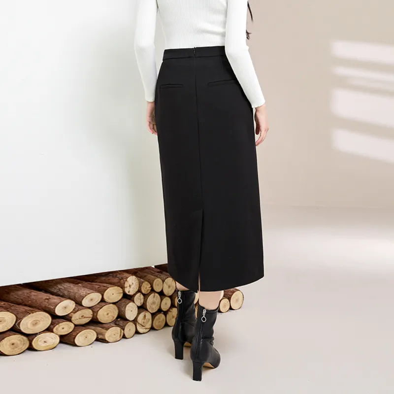 SMEN Casual Long Skirts Women's-7