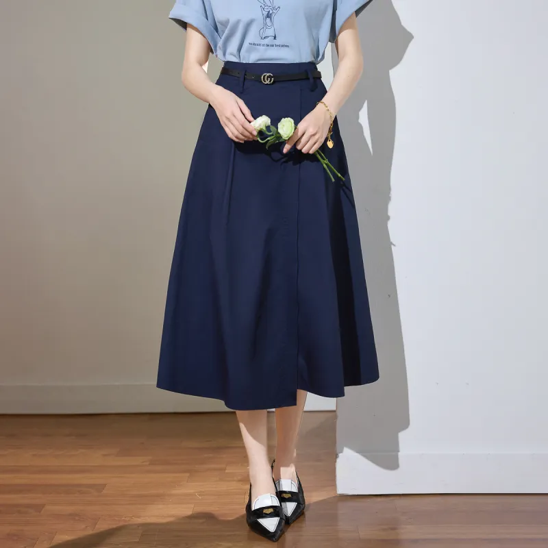 SMEN Casual Long Skirts Women's-3
