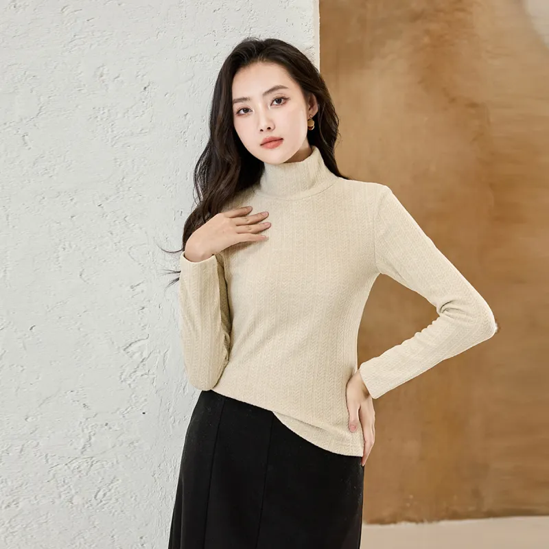 SMEN T Shirts Women's Apricot-7