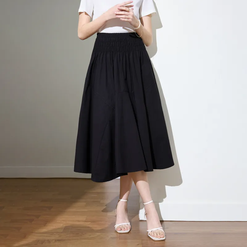SMEN Casual Long Skirts Women's-14
