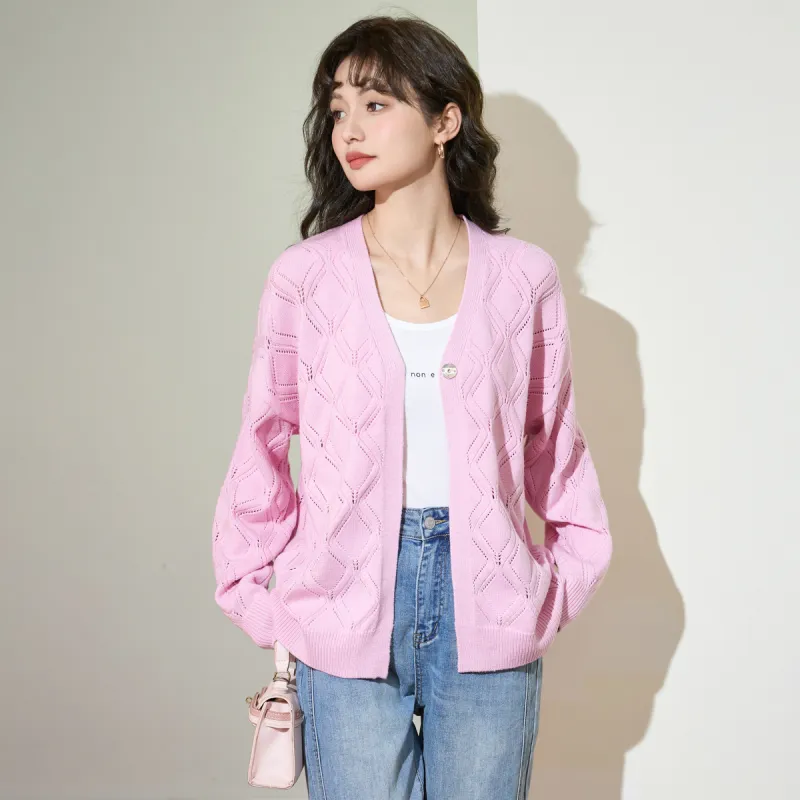 SMEN Knitwear Women's Pink-5