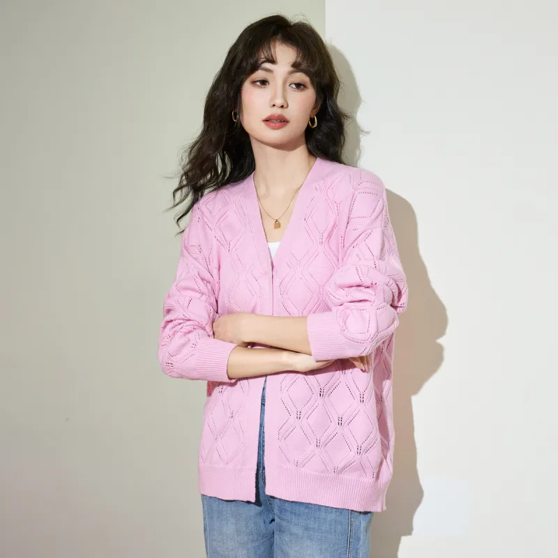 SMEN Knitwear Women's Pink-3
