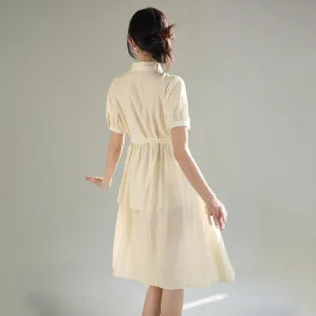 SMEN Short Sleeved Dresses Women's