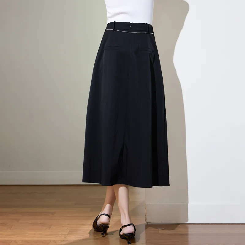 SMEN Casual Long Skirts Women's-6
