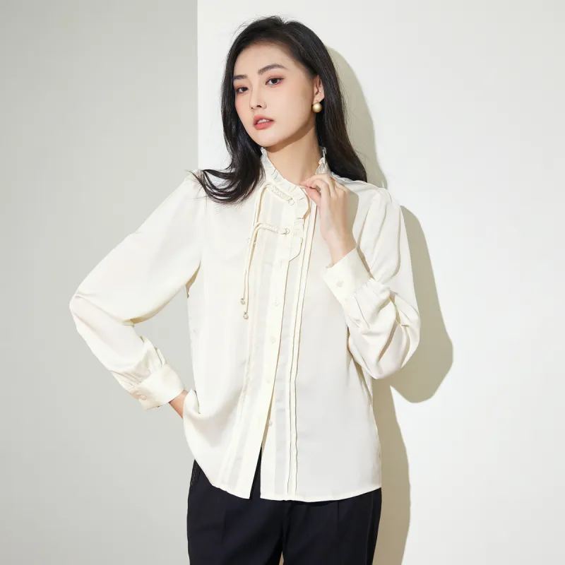 SMEN Shirts Women's Beige-3