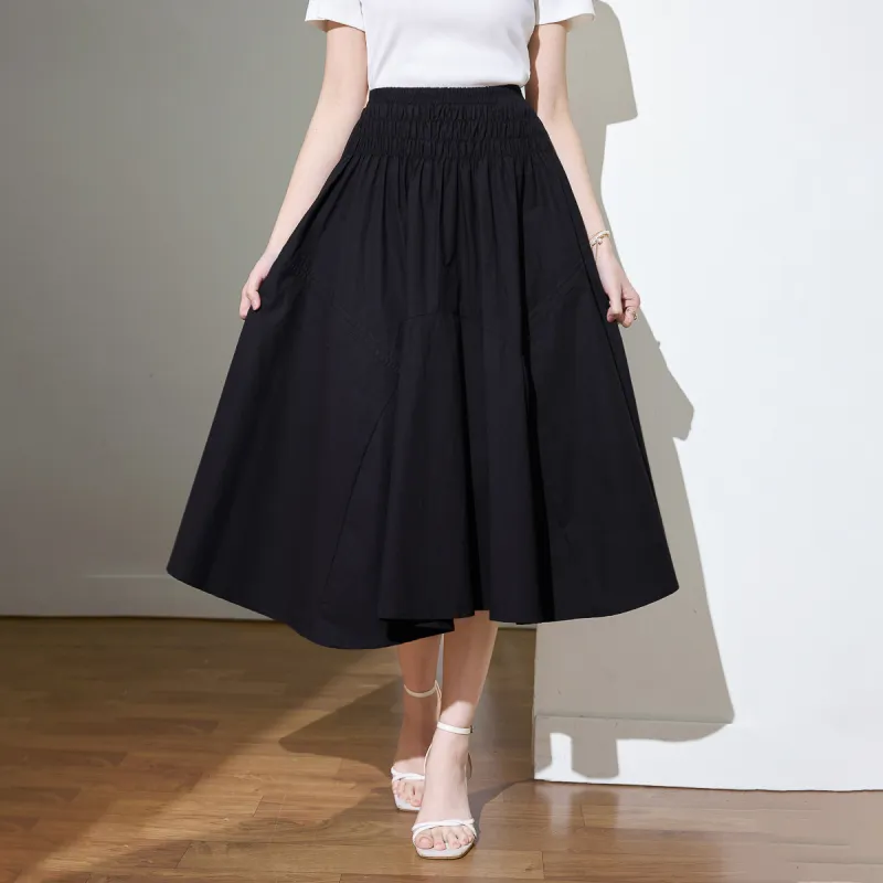 SMEN Casual Long Skirts Women's-15