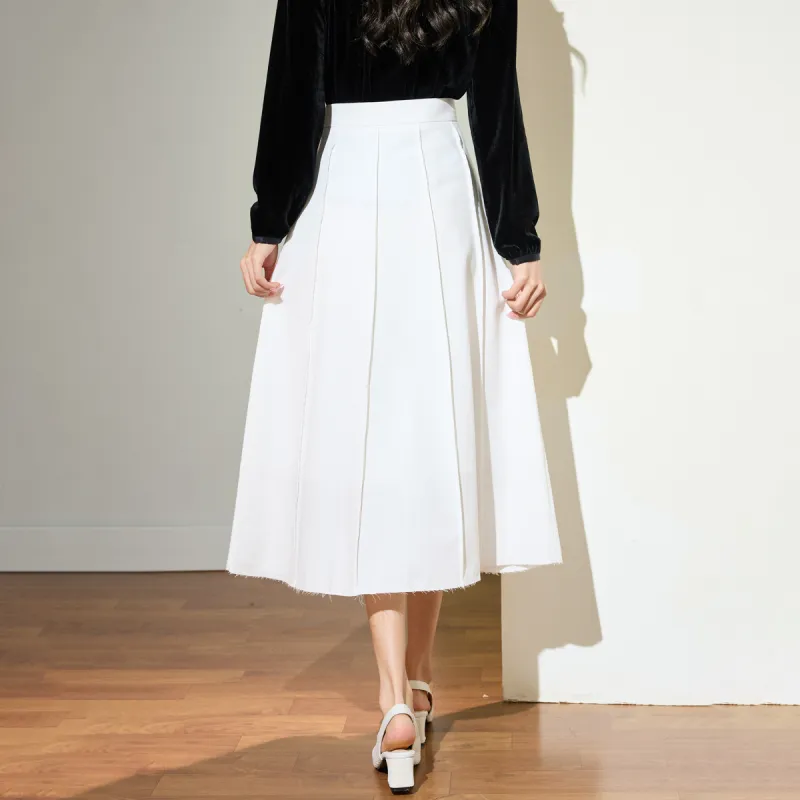 SMEN Casual Long Skirts Women's-4
