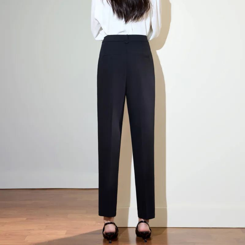 SMEN Casual Pants Women's Black-4