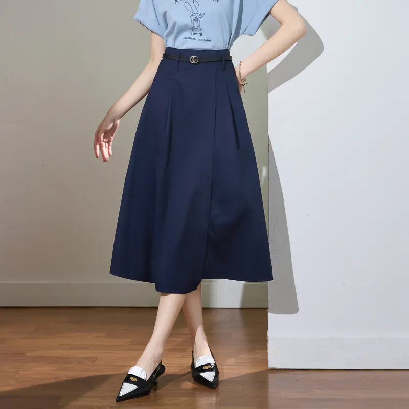 SMEN Casual Long Skirts Women's-4