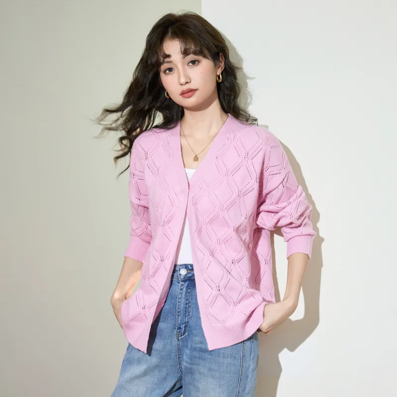SMEN Knitwear Women's Pink-2