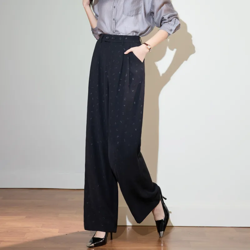 SMEN Casual Pants Women's Black-0