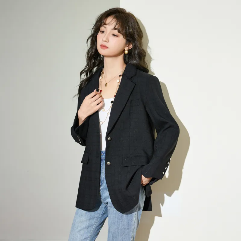 SMEN Business Suit Women's Black-5