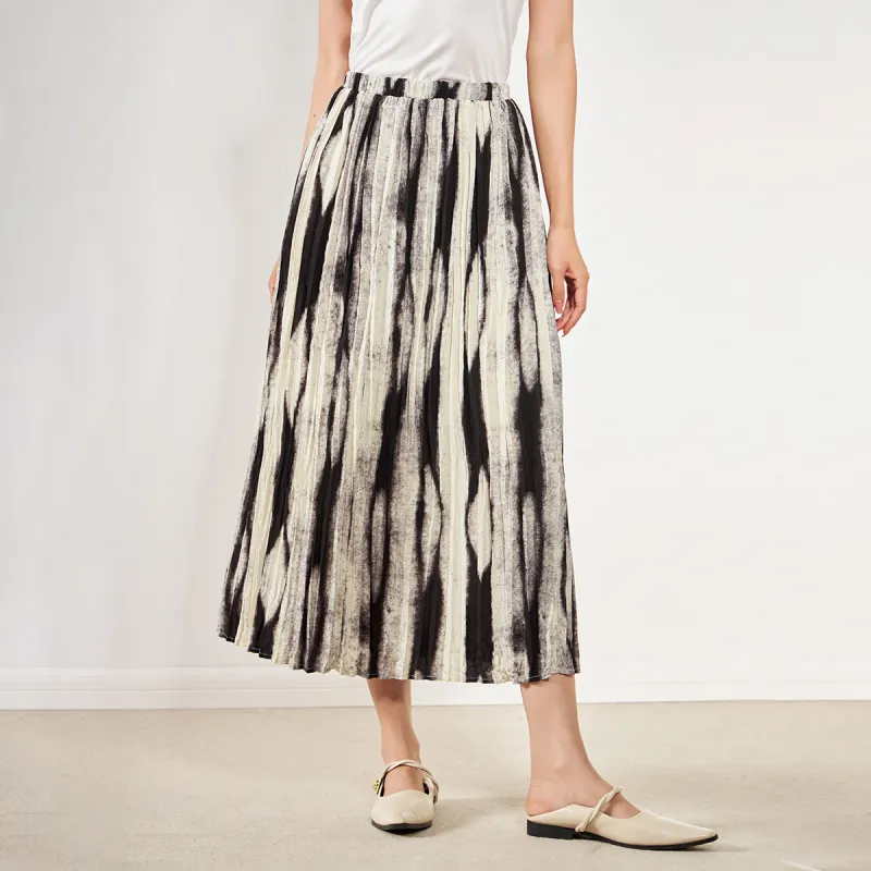 SMEN Casual Long Skirts Women's-4
