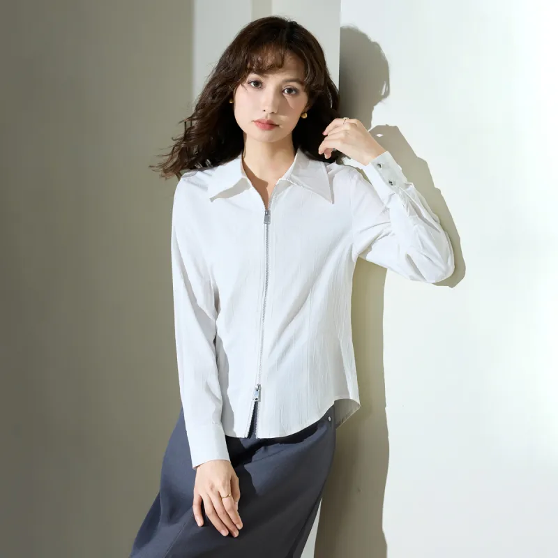 SMEN Shirts Women's White-6