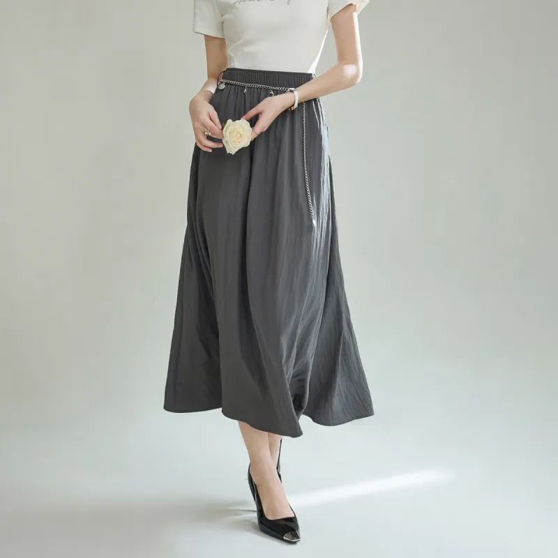 SMEN Casual Long Skirts Women's-5