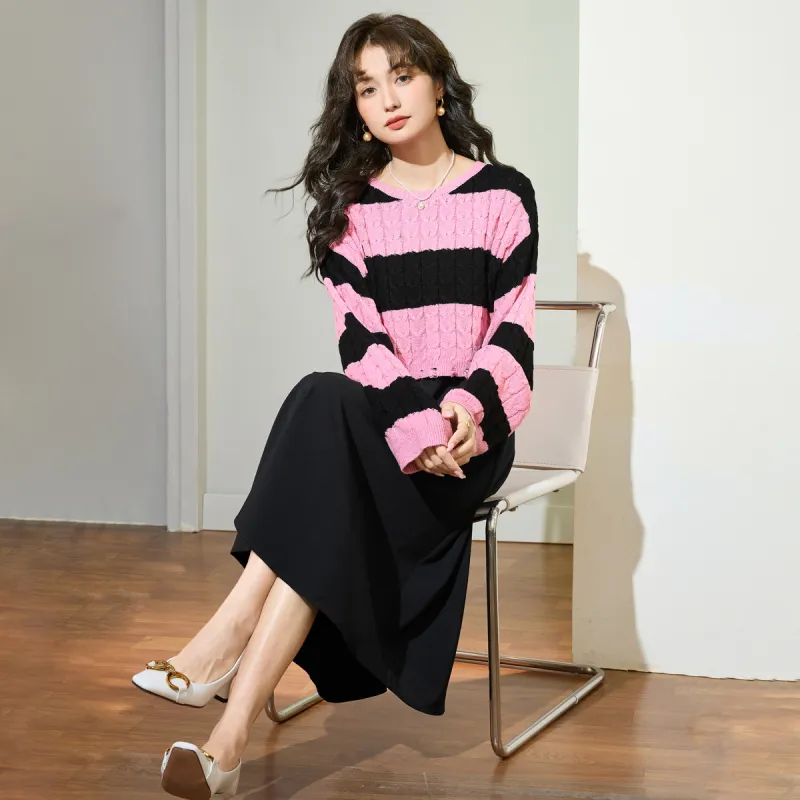 SMEN Skirt Set Women's Raspberry Pink-6