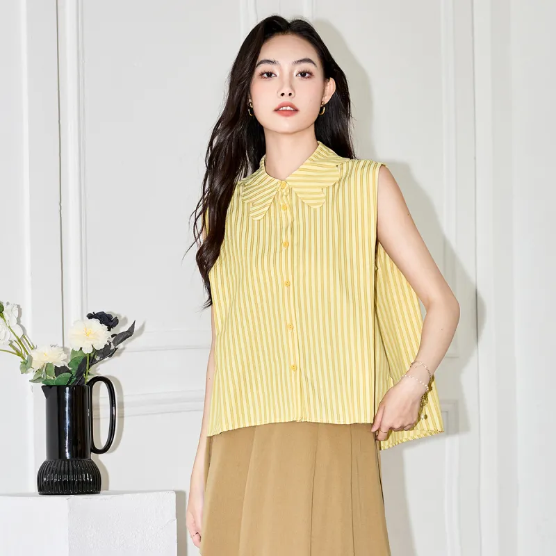 SMEN Shirts Women's Yellow-2