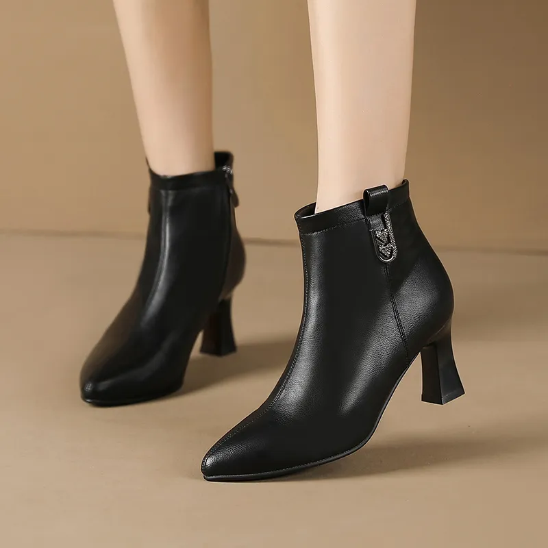 COVER Ankle Boots 6.5cm Women's-7
