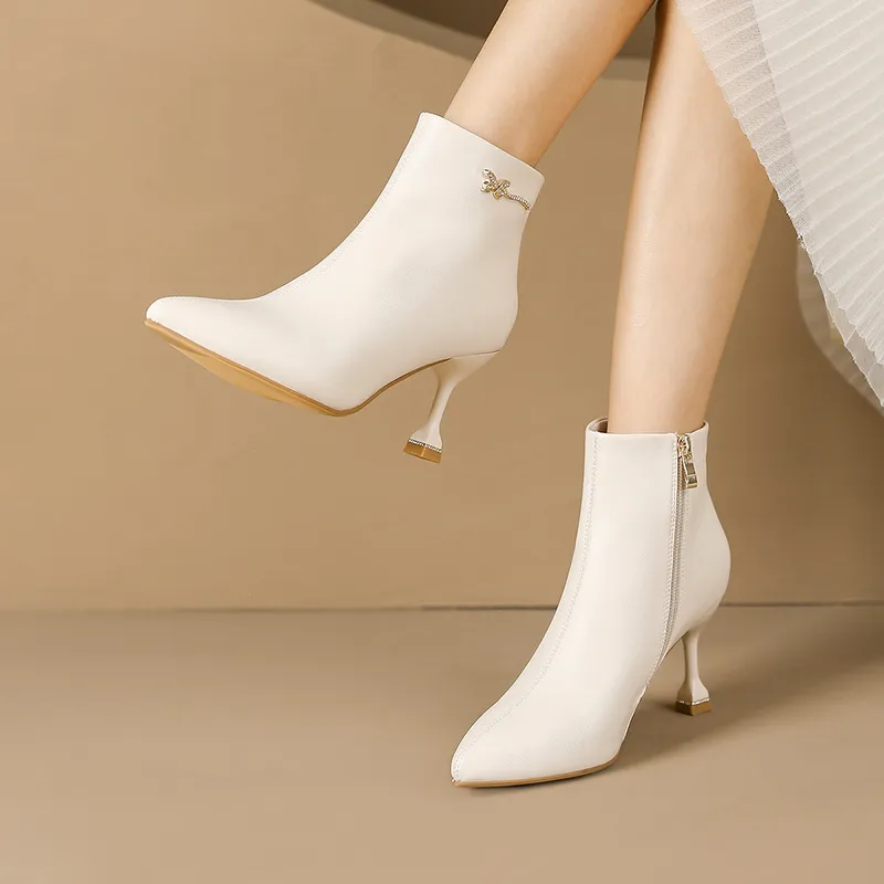 COVER Ankle Boots 7.5cm Women's-16