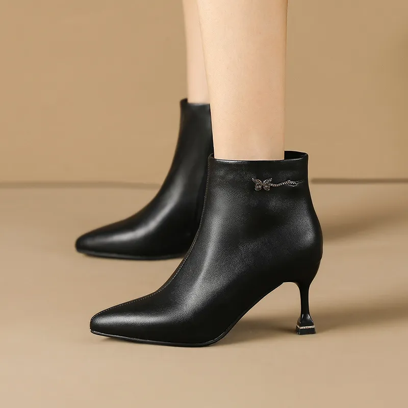 COVER Ankle Boots 7.5cm Women's-4
