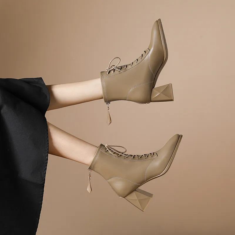 COVER Ankle Boots 6.5cm Women's-2