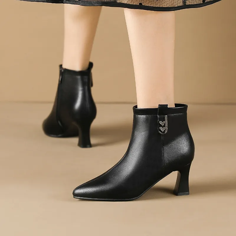 COVER Ankle Boots 6.5cm Women's-5