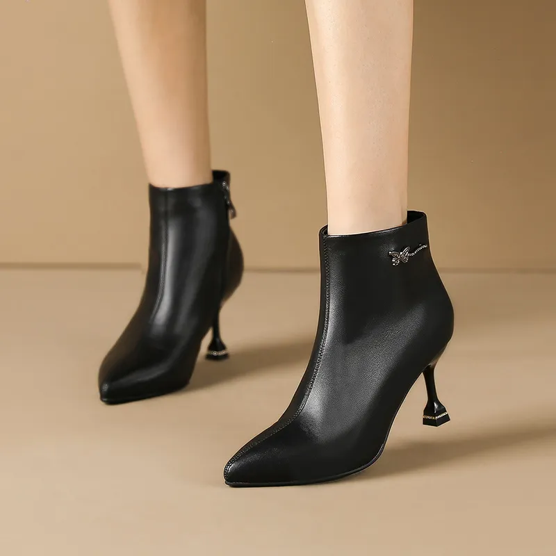 COVER Ankle Boots 7.5cm Women's-8
