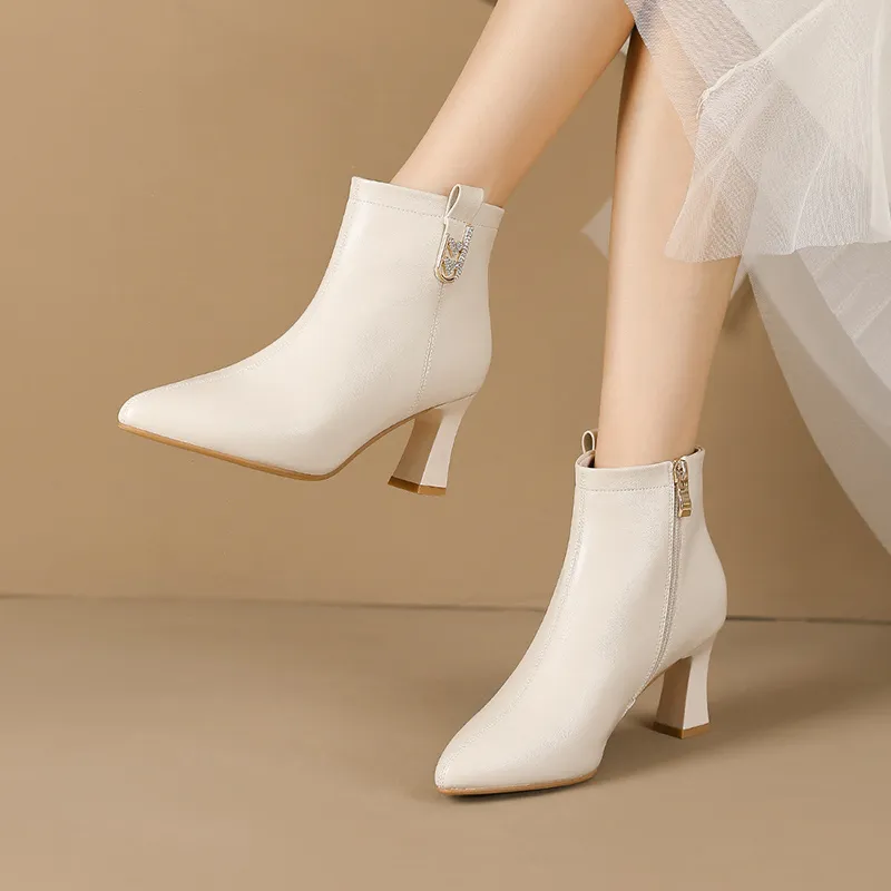 COVER Ankle Boots 6.5cm Women's-10