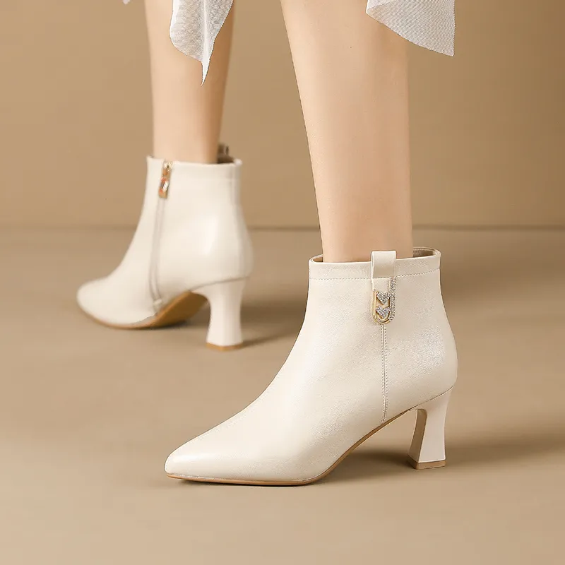 COVER Ankle Boots 6.5cm Women's-9