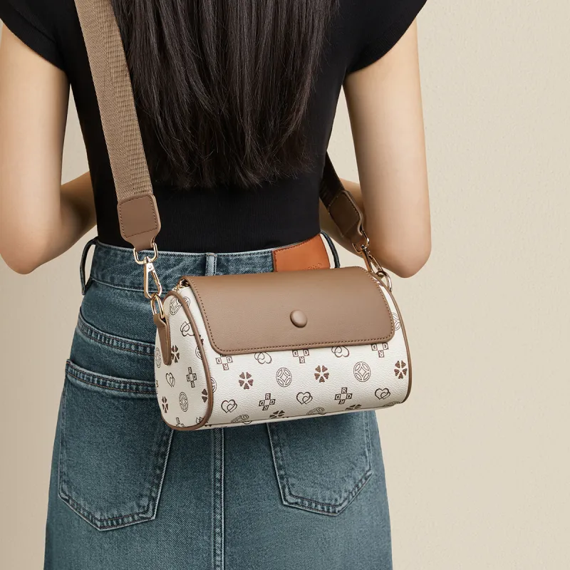 RED DRAGONFLY Cow Leather Shoulder Bag Regular Women's Multicolor-16