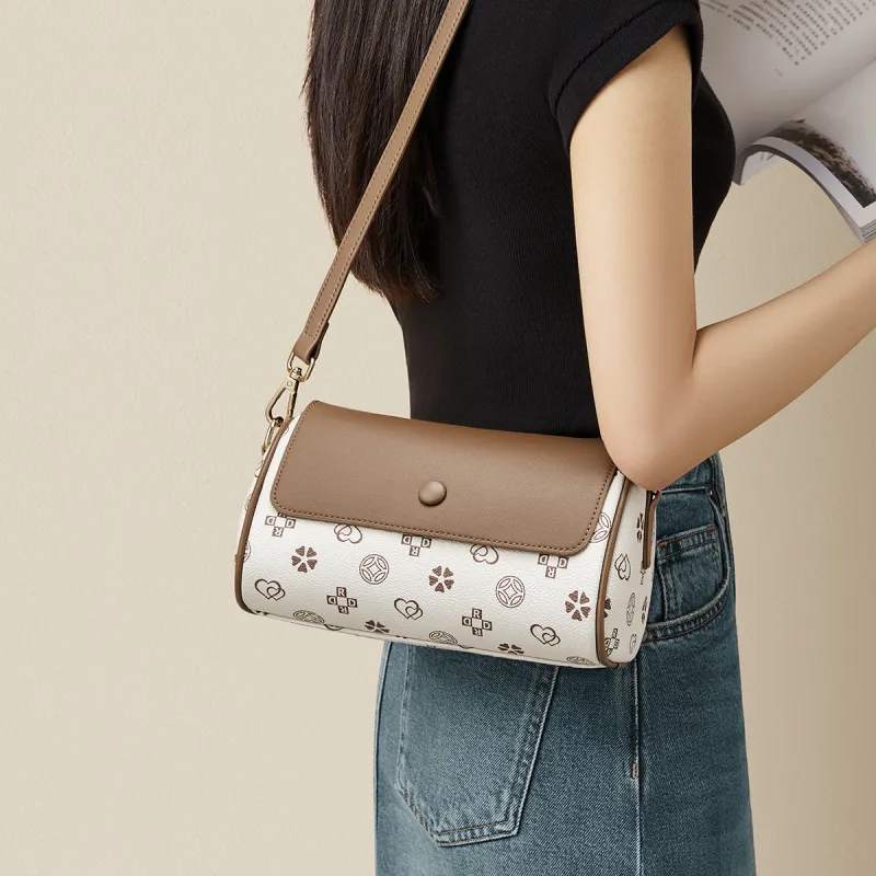 RED DRAGONFLY Cow Leather Shoulder Bag Regular Women's Multicolor-15