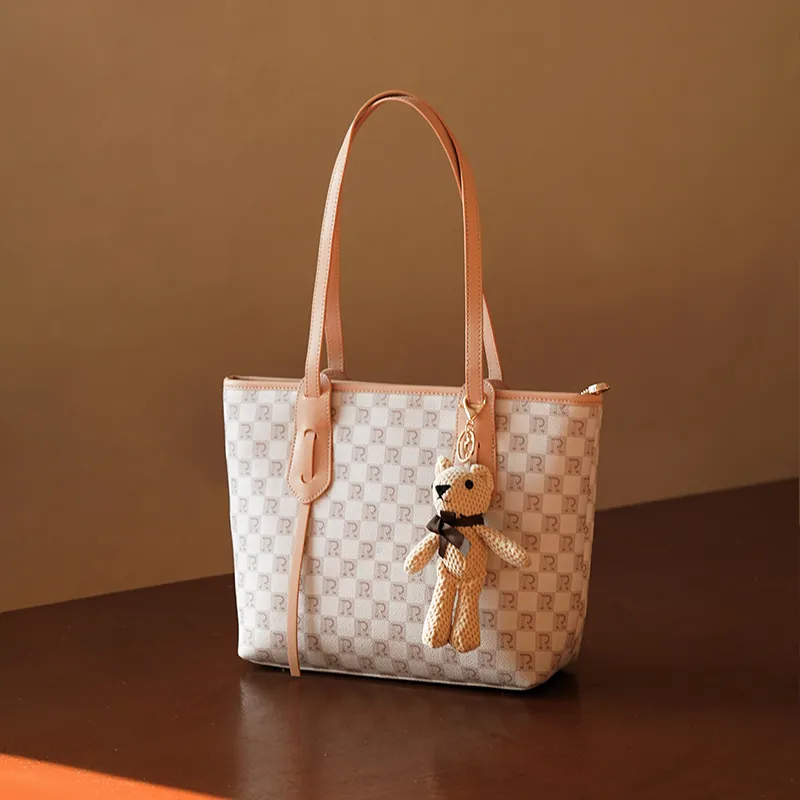 RED DRAGONFLY PVC Tote Commute Versatile Premium Minimalist Large Capacity Underarm Shoulder Bag Women's Multicolor-18