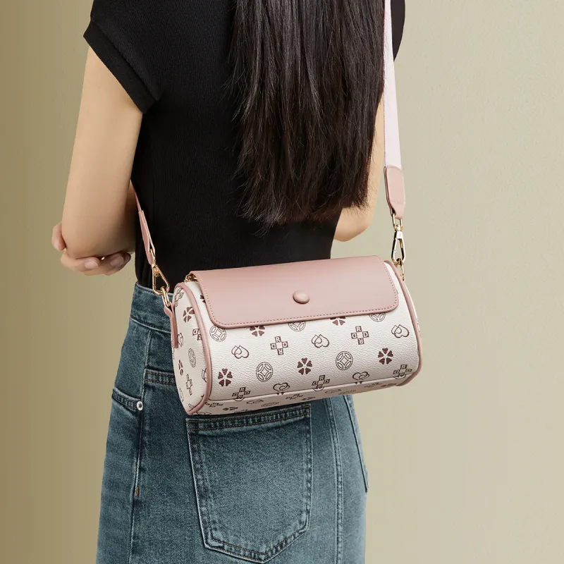 RED DRAGONFLY Cow Leather Shoulder Bag Regular Women's Multicolor-22