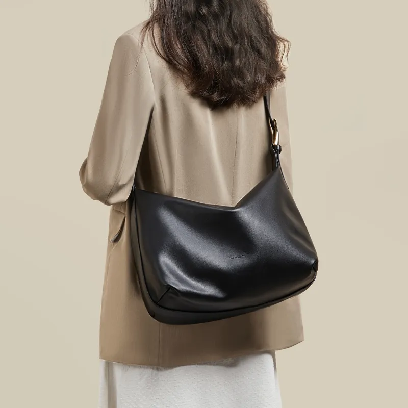 RED DRAGONFLY Cow Leather Tote Bag Shopping Bag Handbag Large Size Women's Brown/White/Black-16