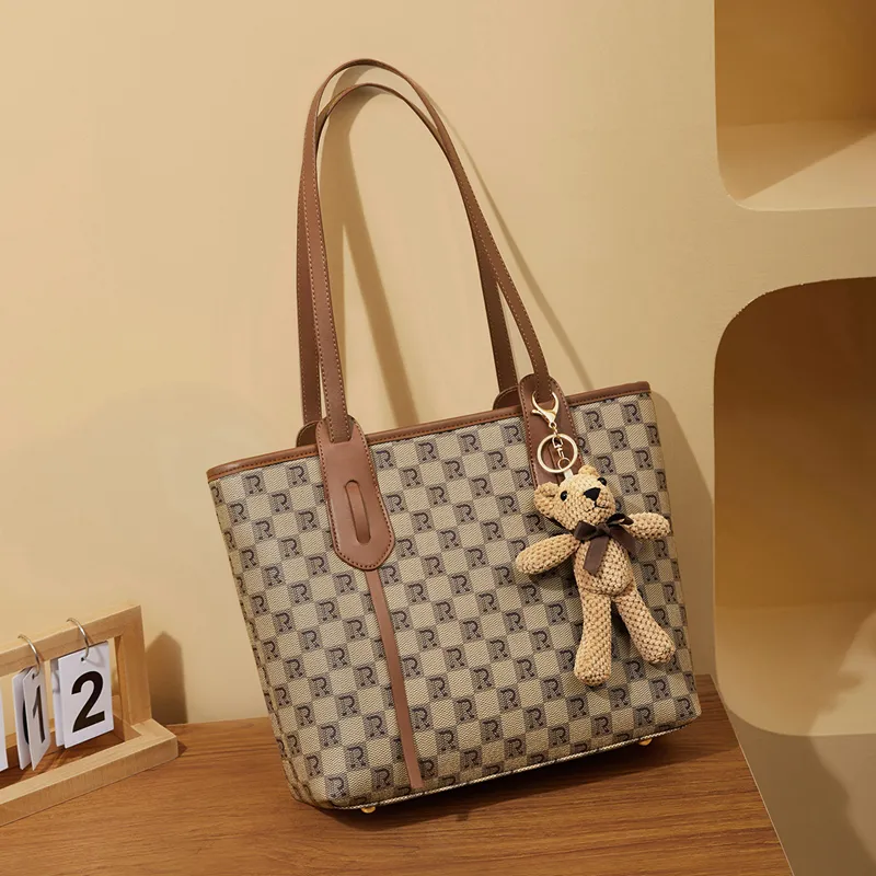 RED DRAGONFLY PVC Tote Commute Versatile Premium Minimalist Large Capacity Underarm Shoulder Bag Women's Multicolor-9