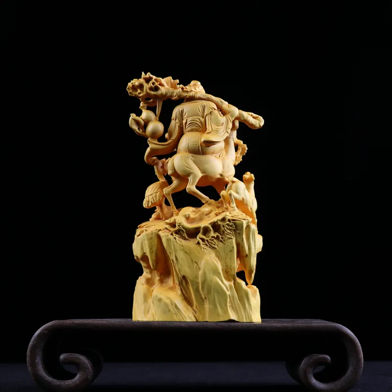 Finger Carpenter Boxwood Ornaments Unisex-7