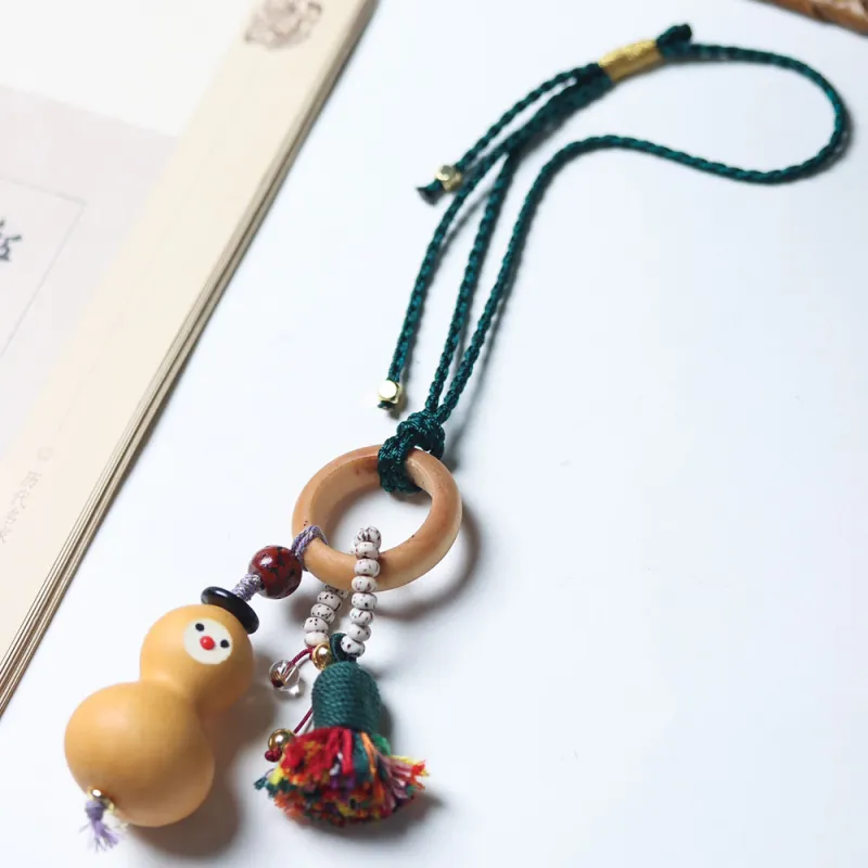 Finger Carpenter Gourd Pendants Unisex-1