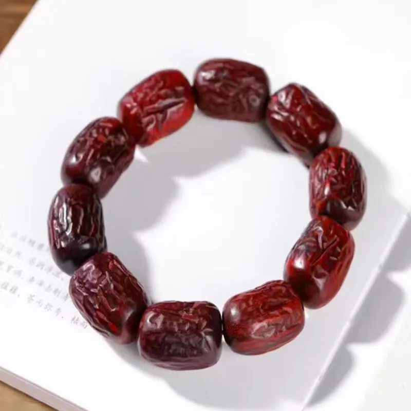 Finger Carpenter Small leaved Rosewood Bracelets Unisex-3