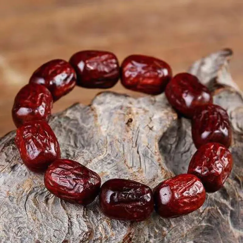 Finger Carpenter Small leaved Rosewood Bracelets Unisex-5
