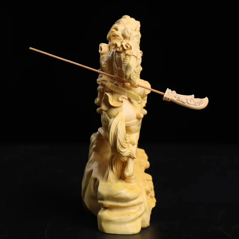 Finger Carpenter Boxwood Wooden Ornaments Men's-4