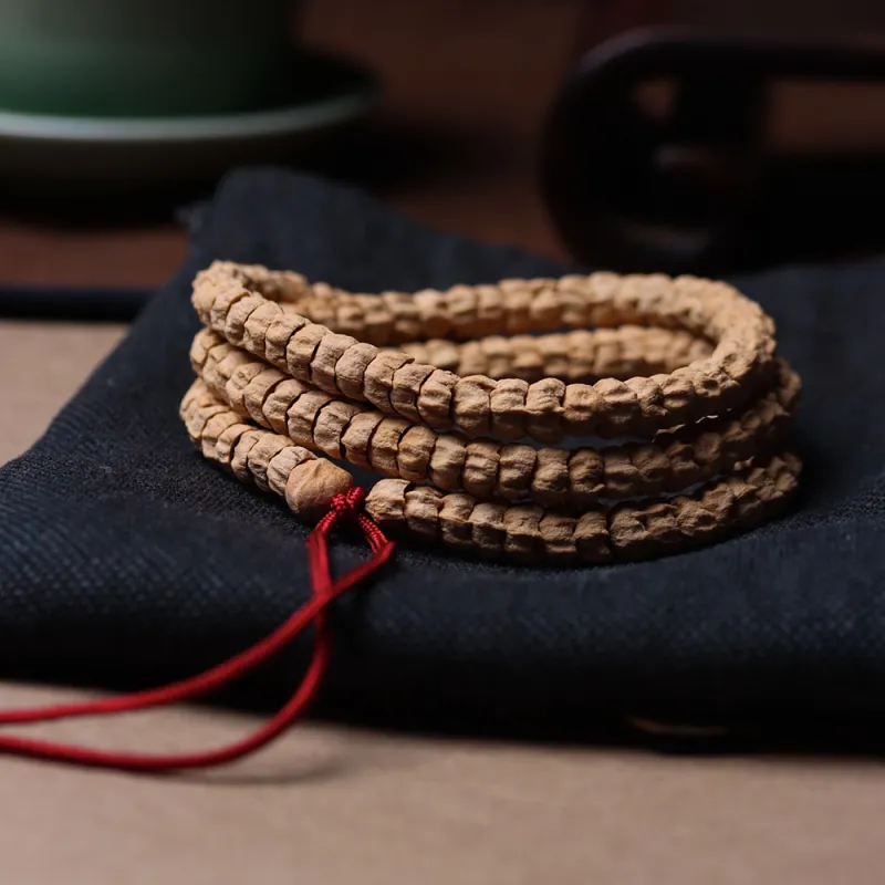 Finger Carpenter Cacumen Platycladi Seeds Bead Chain Unisex-2