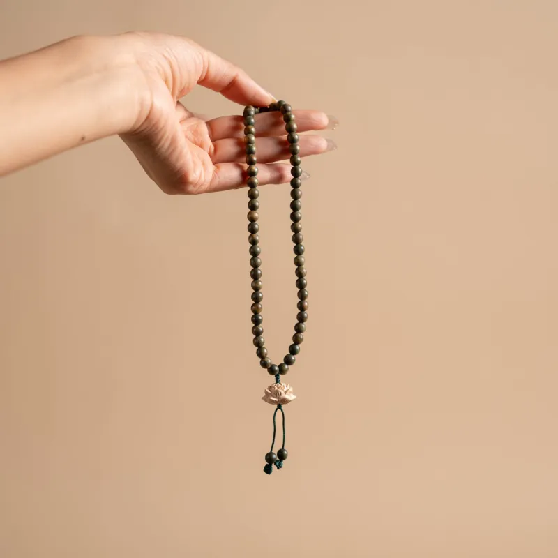 Finger Carpenter Green Sandalwood Bracelets Unisex-3
