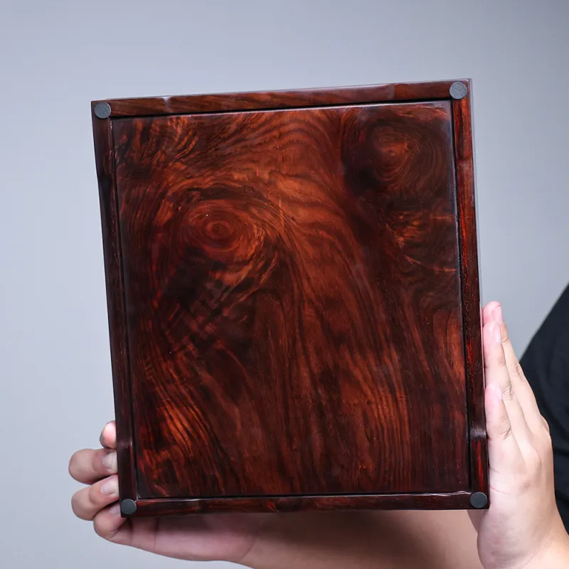 Finger Carpenter Siamese Rosewood Tea Box Unisex-7