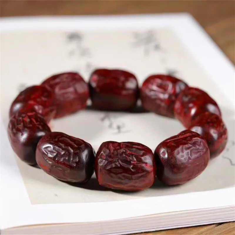 Finger Carpenter Small leaved Rosewood Bracelets Unisex-2
