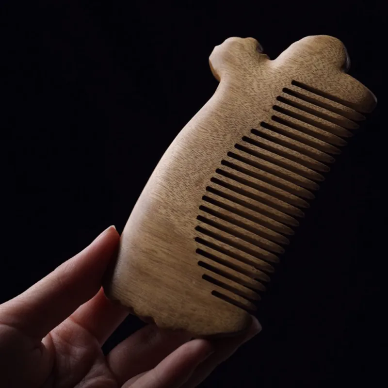 Finger Carpenter Phoebe Zhennan Wooden Comb Unisex-7
