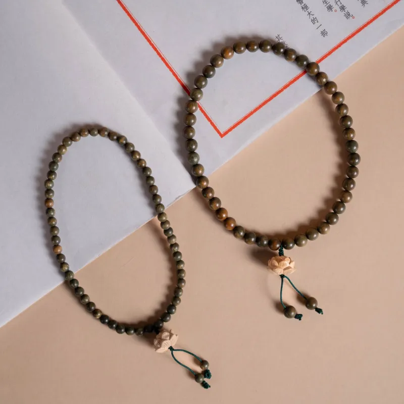 Finger Carpenter Green Sandalwood Bracelets Unisex-6
